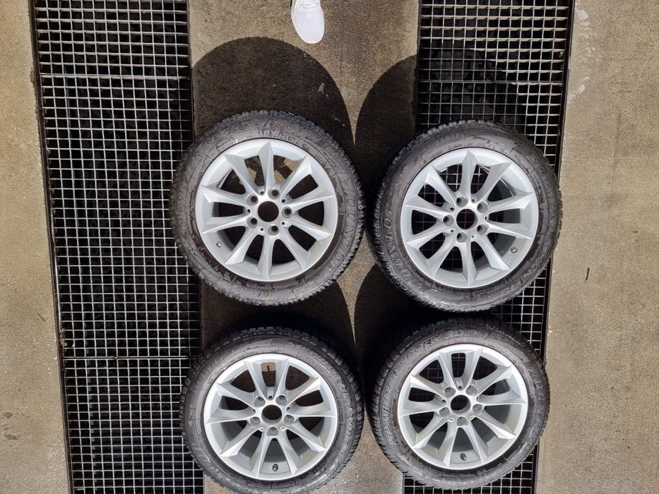jantes originais bmw com 4 pneus em ótimo estado