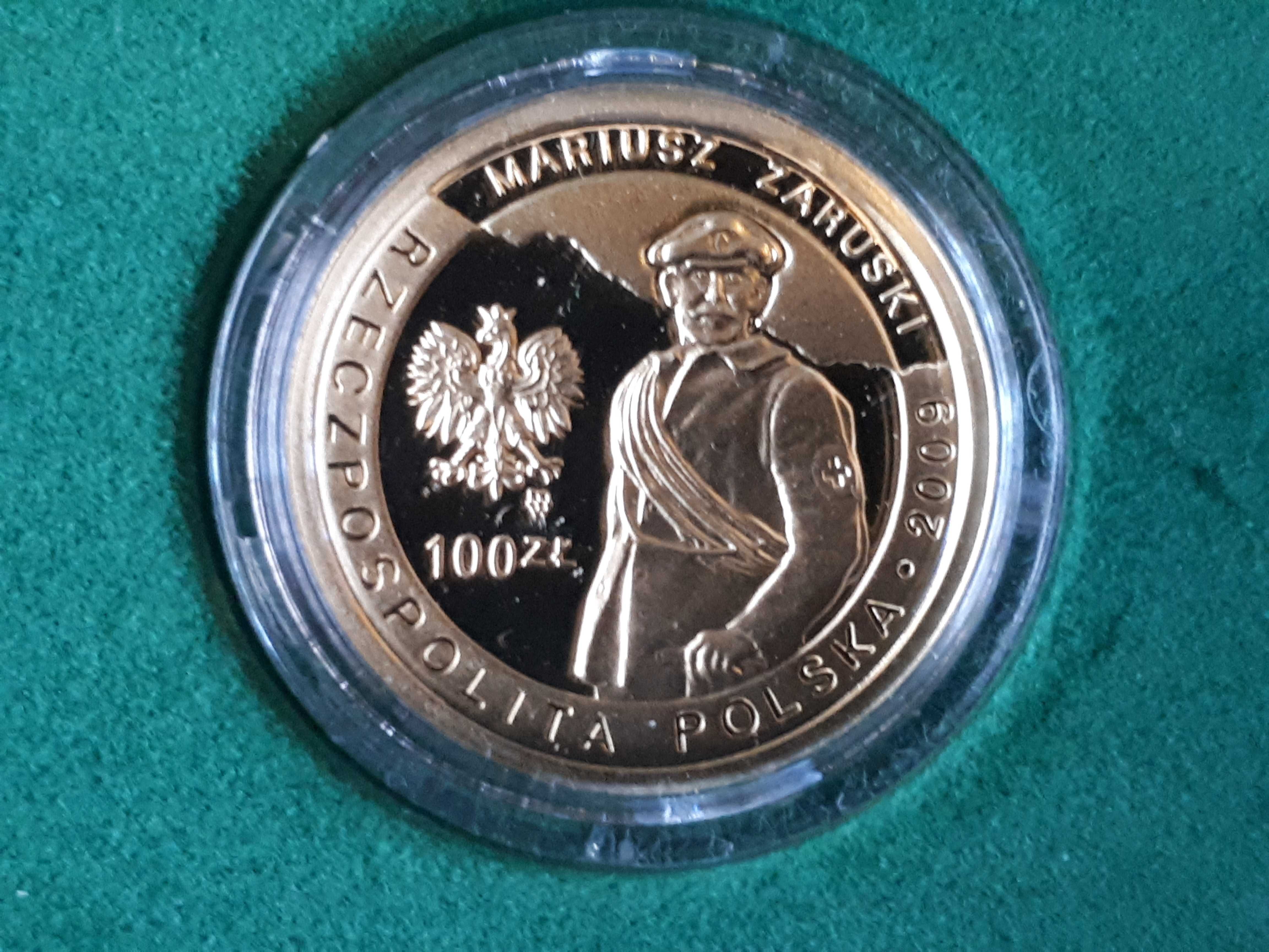 Złota moneta -100zł 2009r, 100 rocznica TOPR