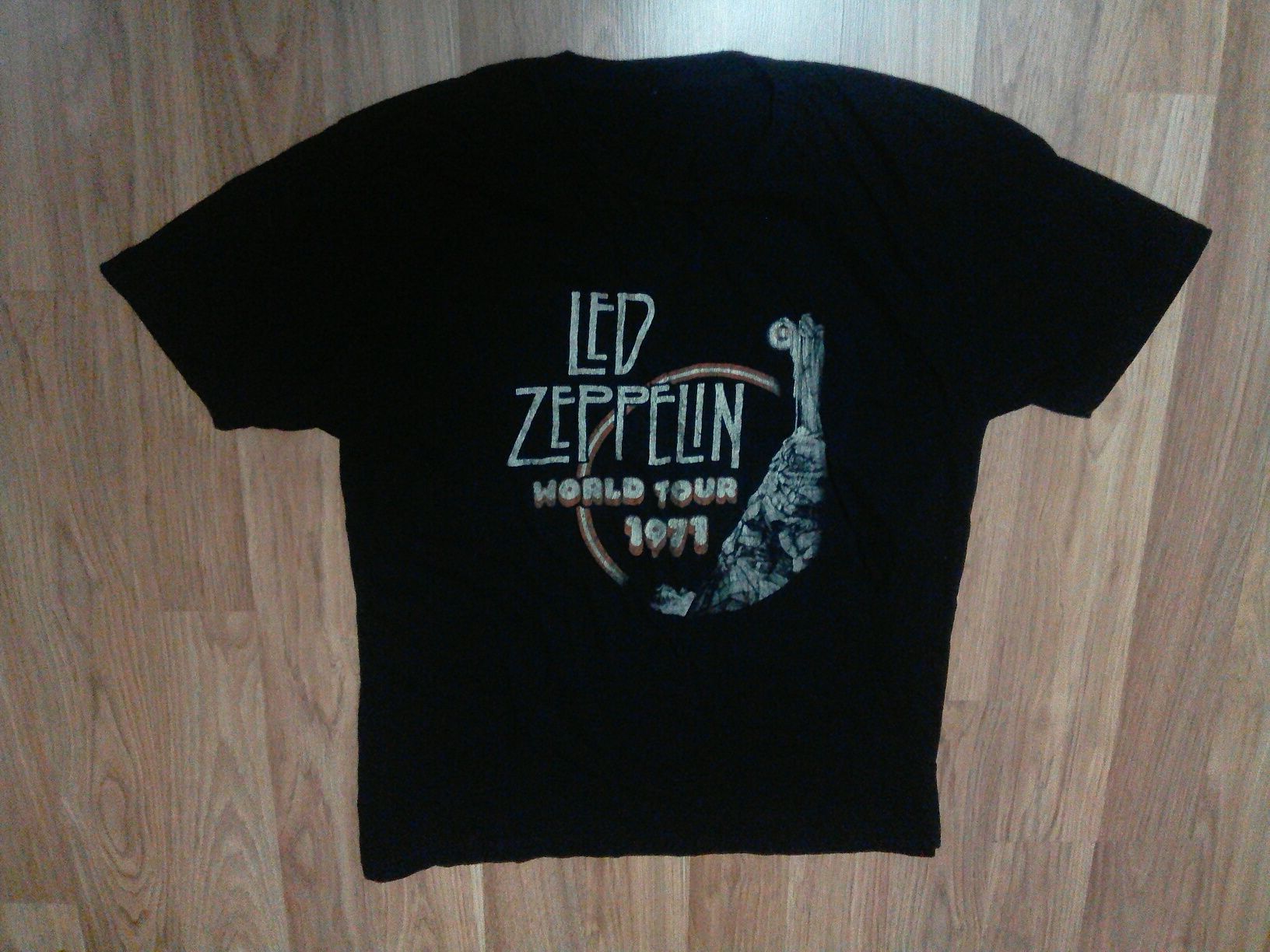 LED ZEPPELIN World Tour 1971 футболка коллекционная