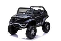 MERCEDES UNIMOG 4X4, koła EVA,12V 14Ah,Samochód elektryczny dla dzieci