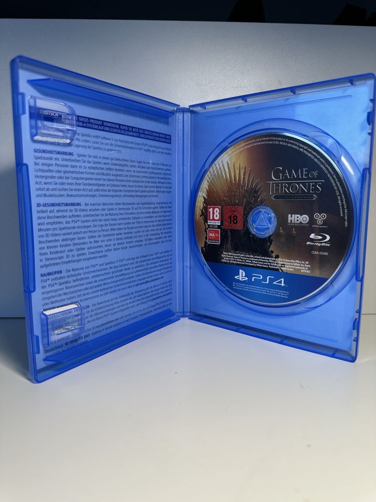 A Telltale Games Series Gra o Tron Game of Thrones PS4