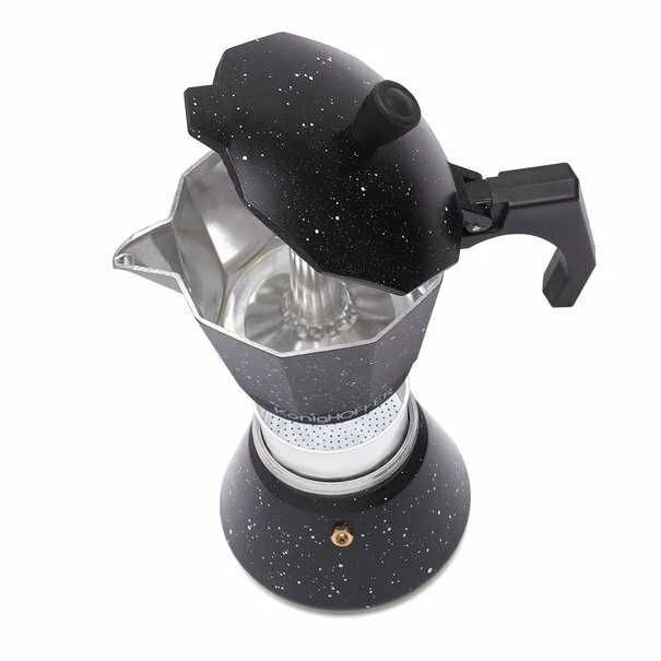 Kawiarka zaparzacz ekspres czarny marmurek 300 ml 6 filiżanek