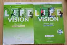 Podręcznik + ćwiczenia z języka angielskiego LIFE VISION klasa 1