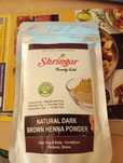 Shringar ciemnobrązowa ziołowa farba do włosów (Dark Brown Henna Powde
