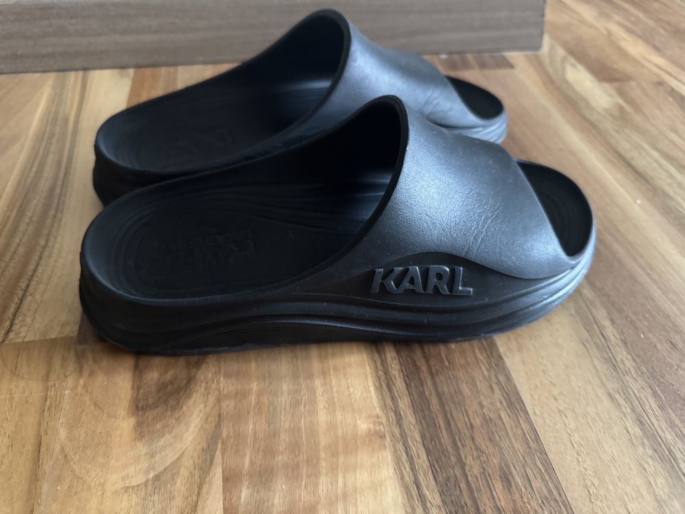 Тапки шльопанці чоловічі Karl Lagerfeld
