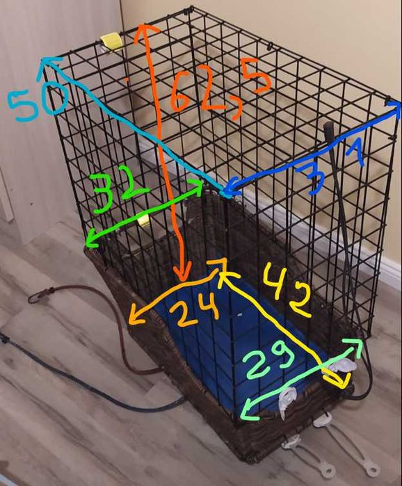 Koszyk dla psa z bagażnikiem