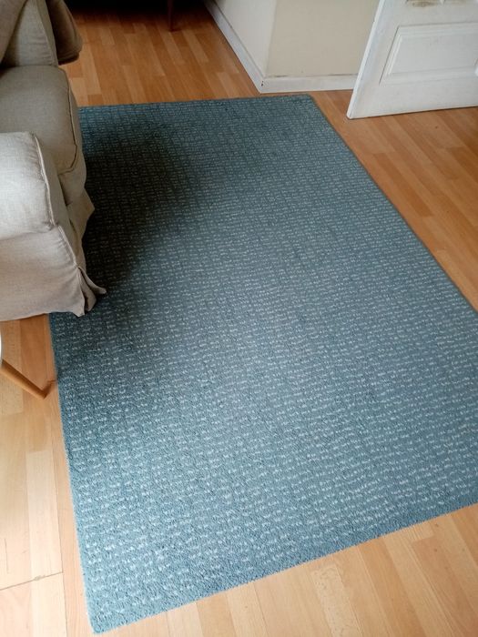 Tapete ikea azul/bege 1,95x1,33