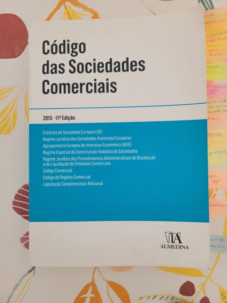 Codigo das Sociedades Comerciais

Em excelente estado