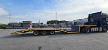 Fruehauf  Laweta naczepa zagłębiana TIR Trailer Pomoc Drogowa niskopodwozie