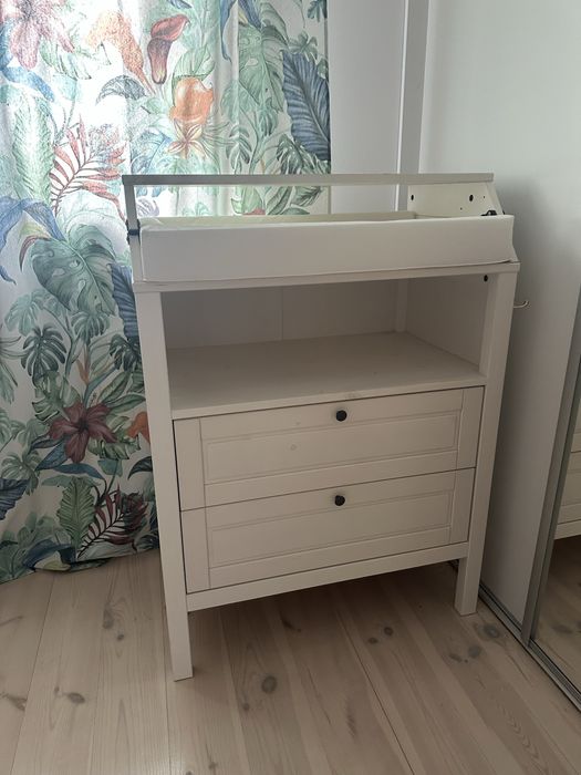 Komoda przewijak z podkładką IKEA SUNDVIK