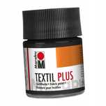 Farba Do Tkanin 50Ml Czarna Ubrań Koszulek 073Plus