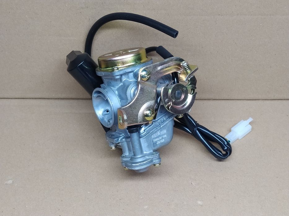 Карбюратор скутера 4Т GY6 50/80 куб d18 "KEIHIN"