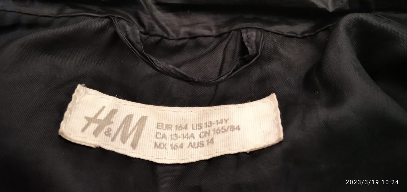 Kurtka wiosenna H&M 164cm. Przejściowa