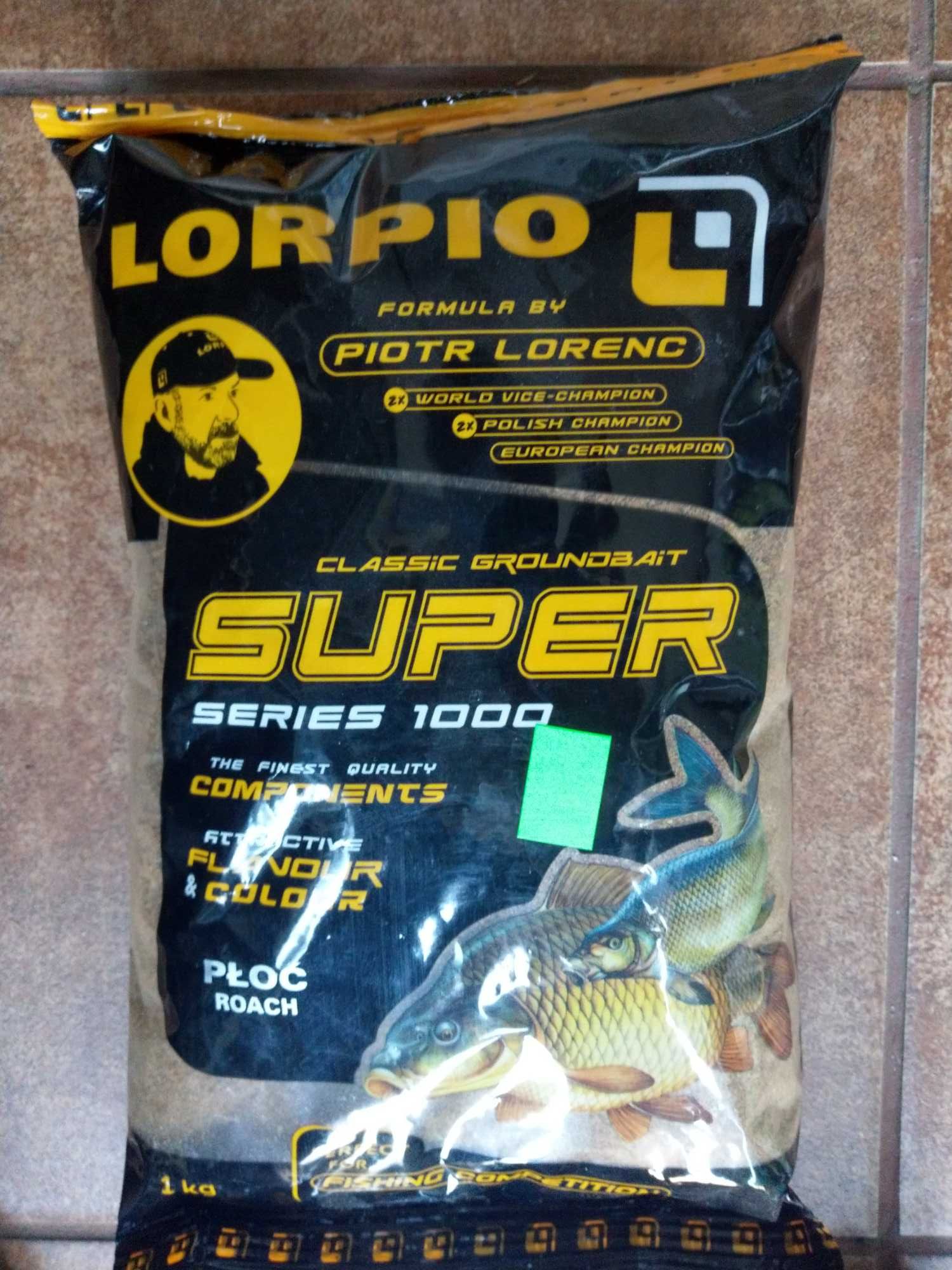 Świetna zanęta na leszcza, płoć Lorpio Super 1kg
