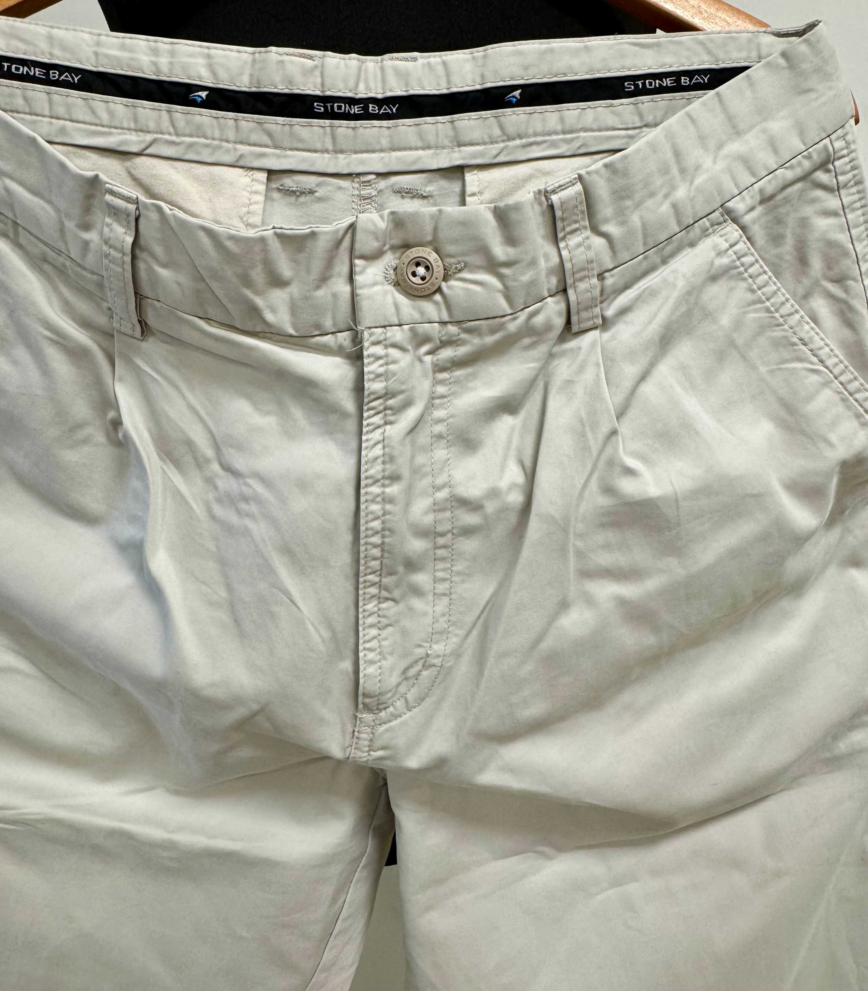 Nowe/ 100% Bawełna Premium/ made in Sir Lanka/ Chinosy na Lato/ Extra