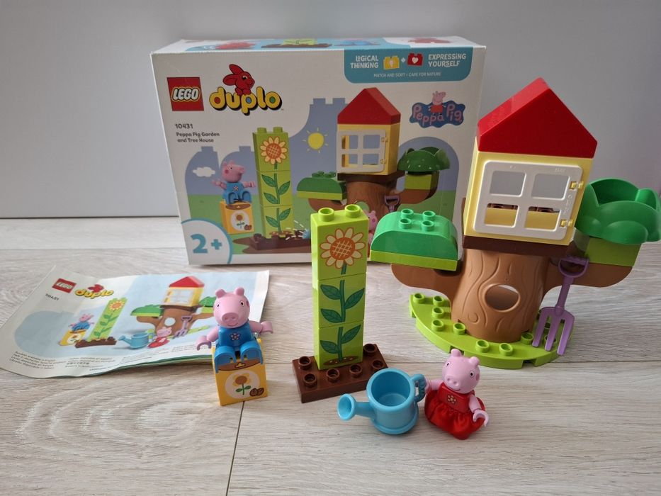 Конструктор LEGO DUPLO Сад і будиночок на дереві Пеппи (10431)