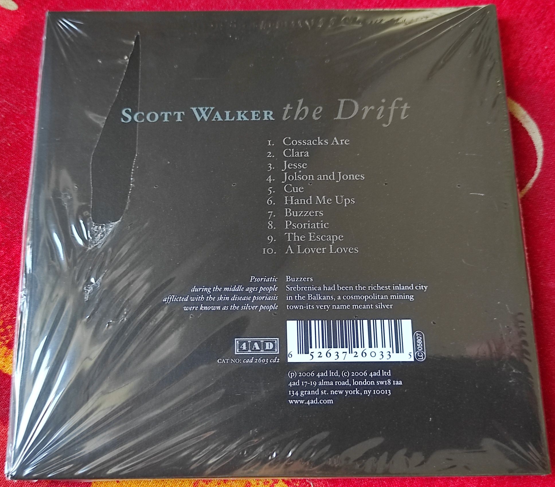 Scott Walker - The Drift & Bish Bosch - CDs novos