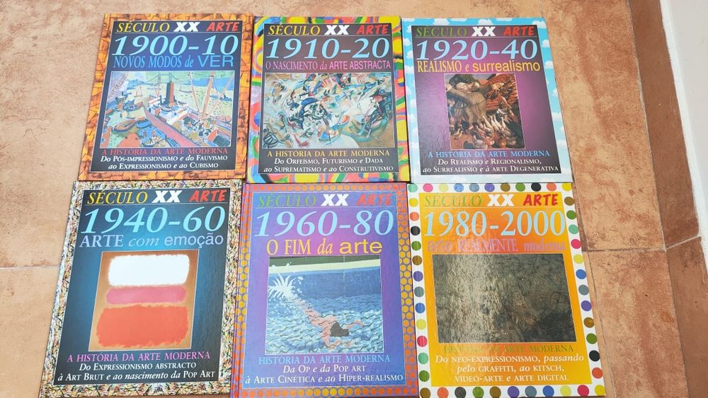 Coleção de livros século XX