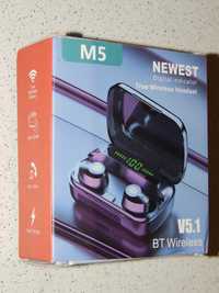 TWS наушники M5 V5.1 BT Wireless