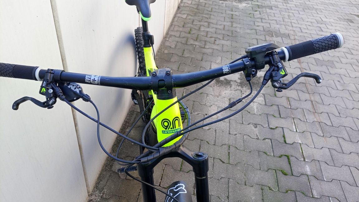 rower elektryczny haibike/160-150mm/bosch/DT swiss/rock shox/nx/1x11