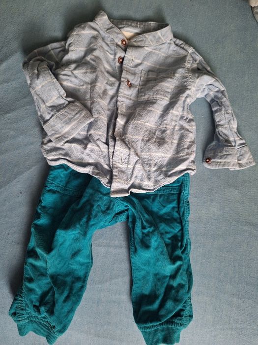 Zestaw koszula I spodnie 68