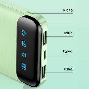 Power bank 20000 mAh Super Charging 2xUSB-A LED (Biały) KUP Z OLX!