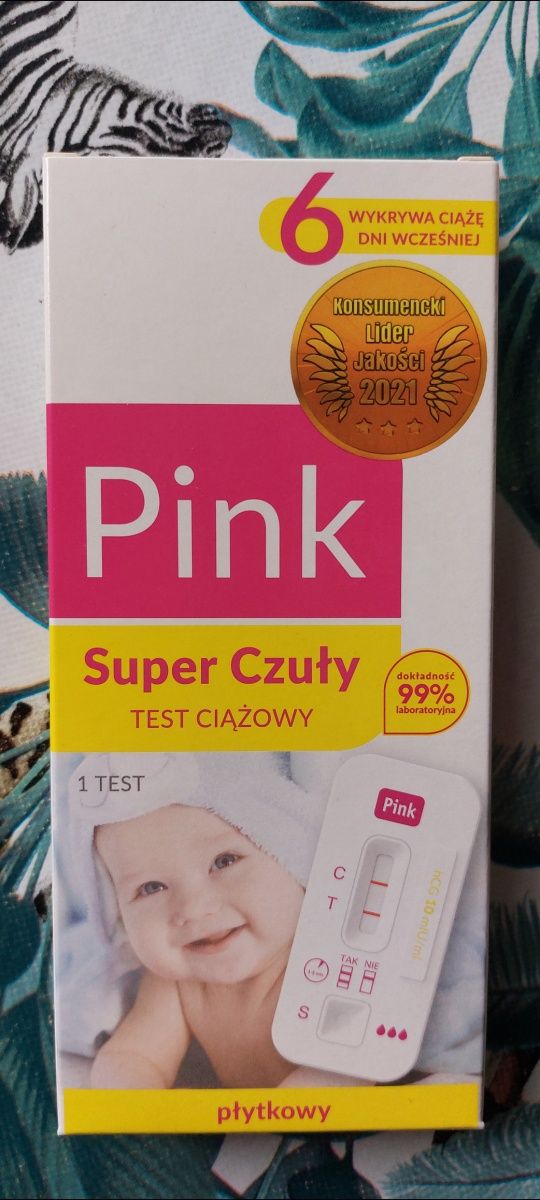 Test ciążowy Pink super czuły