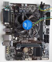 Gigabyte GA-H110M-DS2 (s1151, Intel H110, PCI-Ex16)(не стартует)