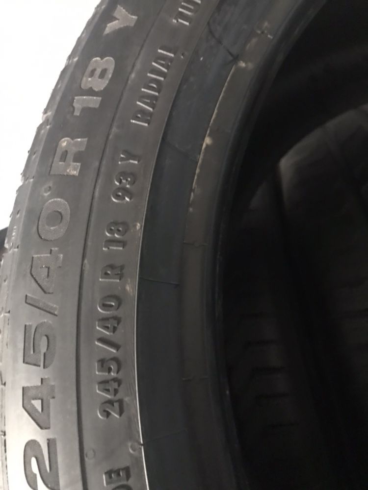 245/40/18 R18 Continental ContiSportContact 5 4шт новые