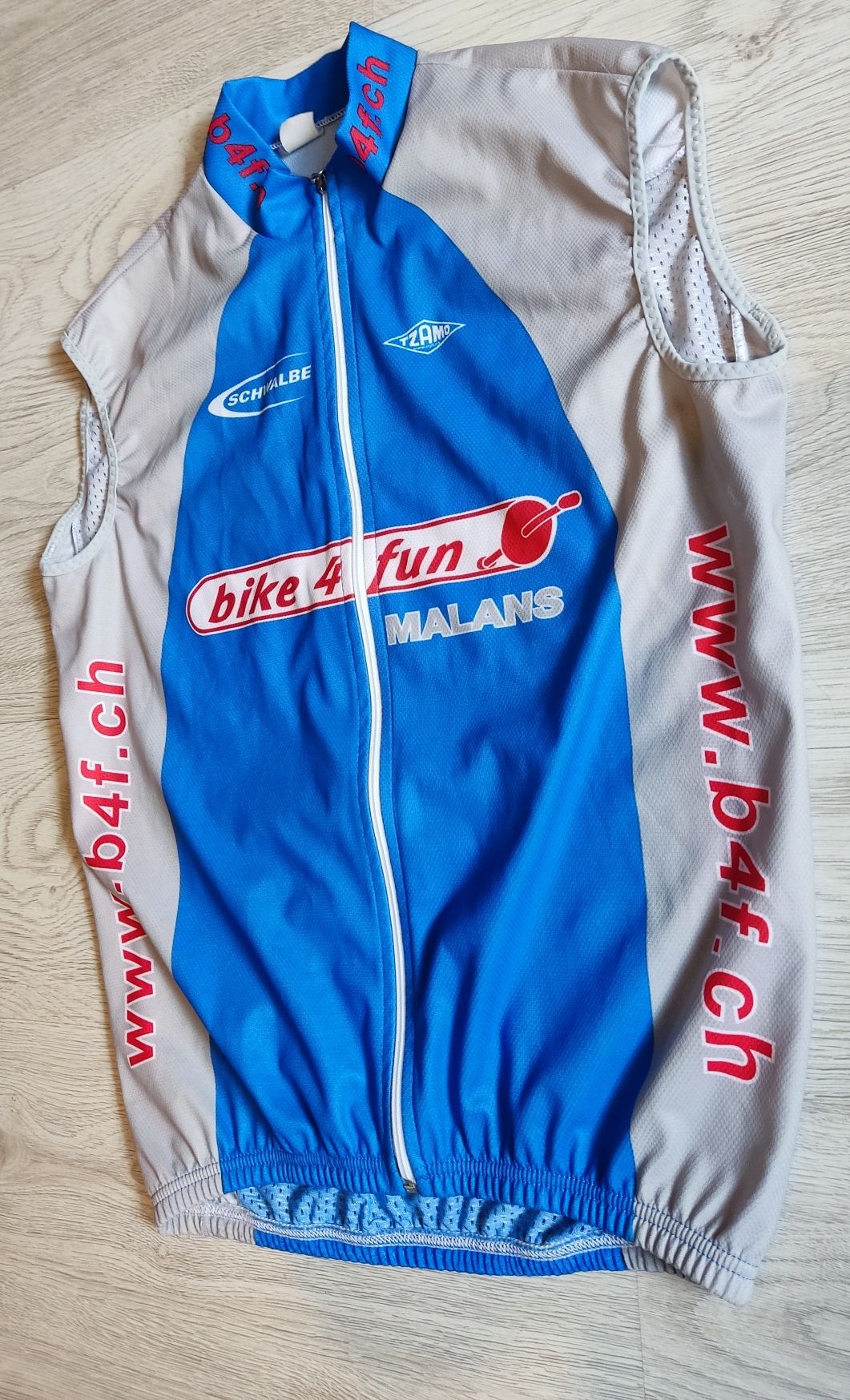 Kamizelka bezrękawnik rowerowy Bike4Fun WindTex