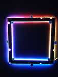 A-RGB ramka akrylowa  MATX 5V3Pin płyta główna oświetlenie