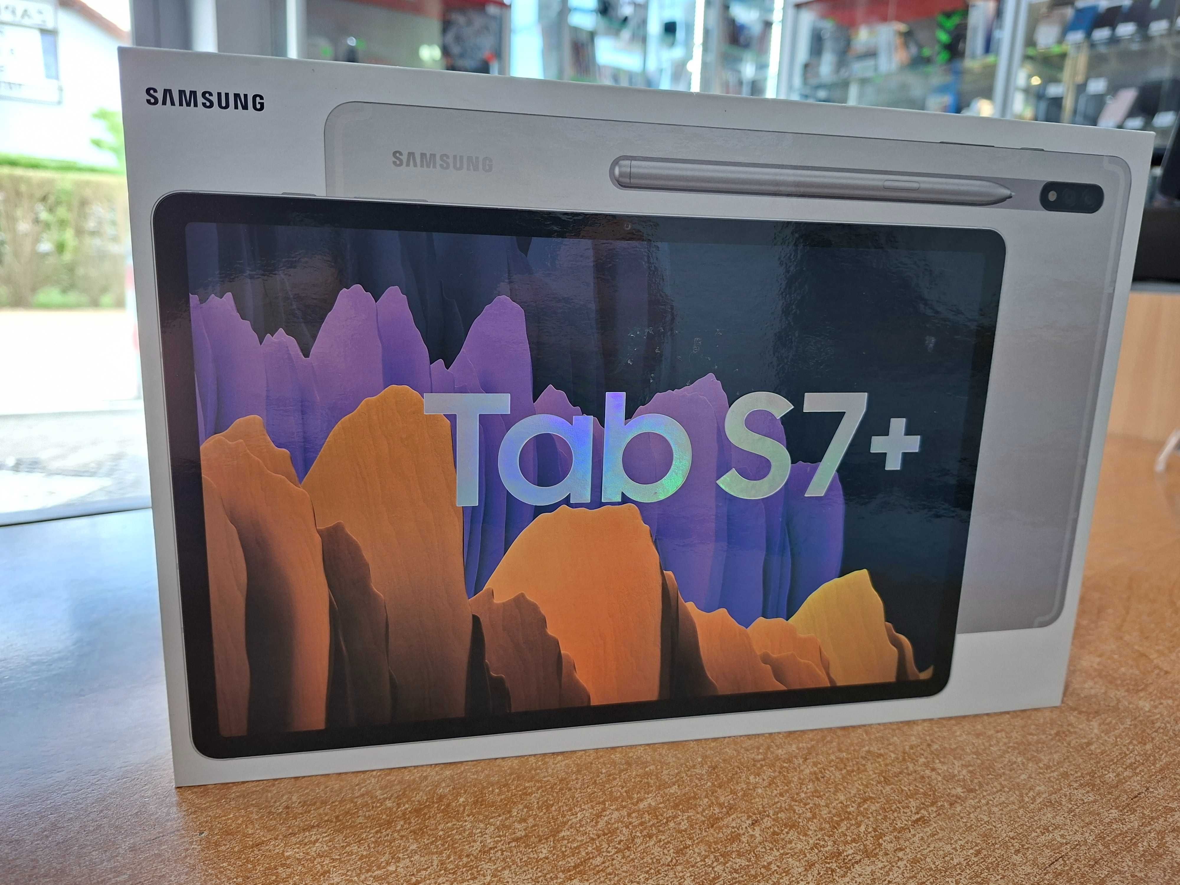 Jak NOWY tablet Samsung Galaxy Tab S7+ 128GB SM-T970 KOMPLET rysik