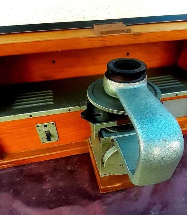 DOKUMATOR, CARL ZEISS JENA, Raríssimo Visualizador Microfilmes Vintage