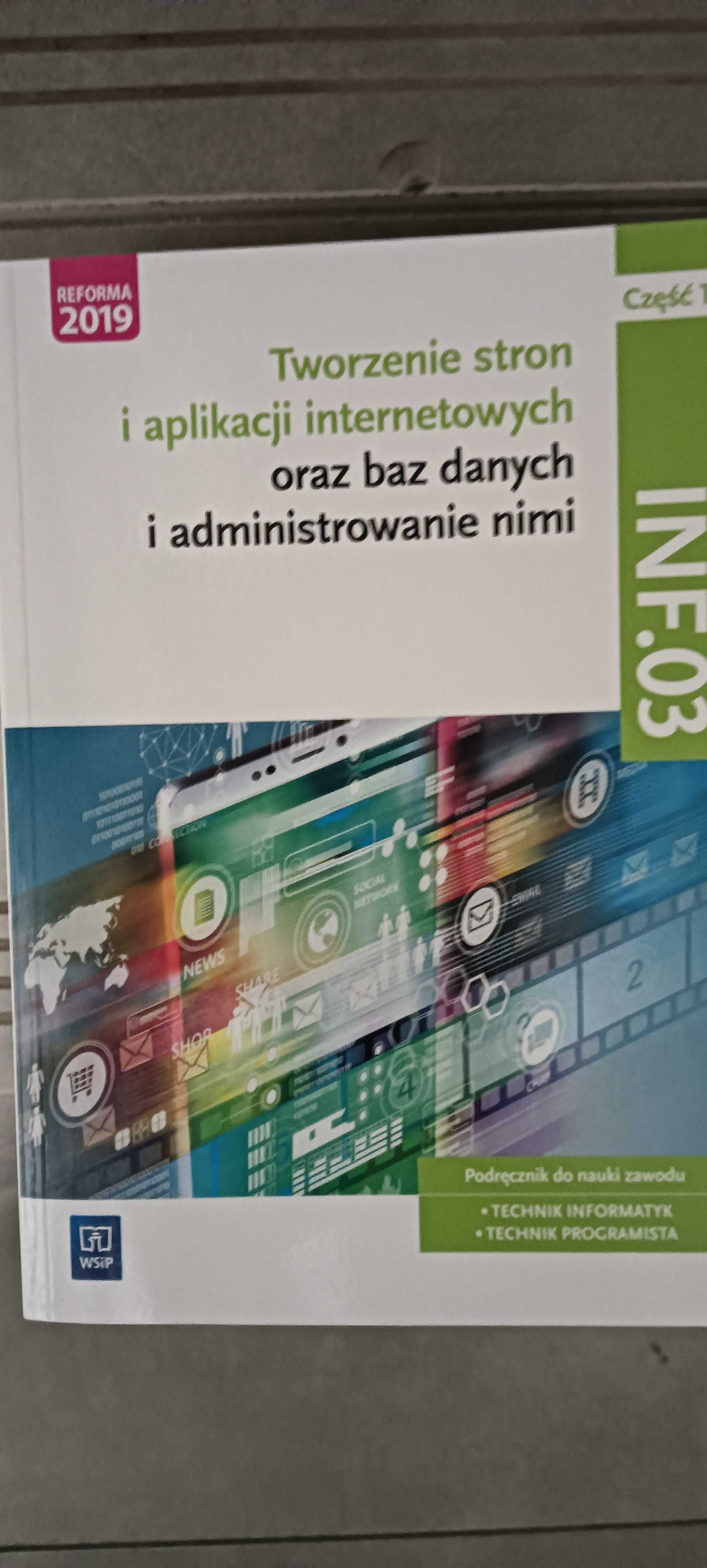 INF.03 cz 1 Tworzenie stron i aplikacji internetowych