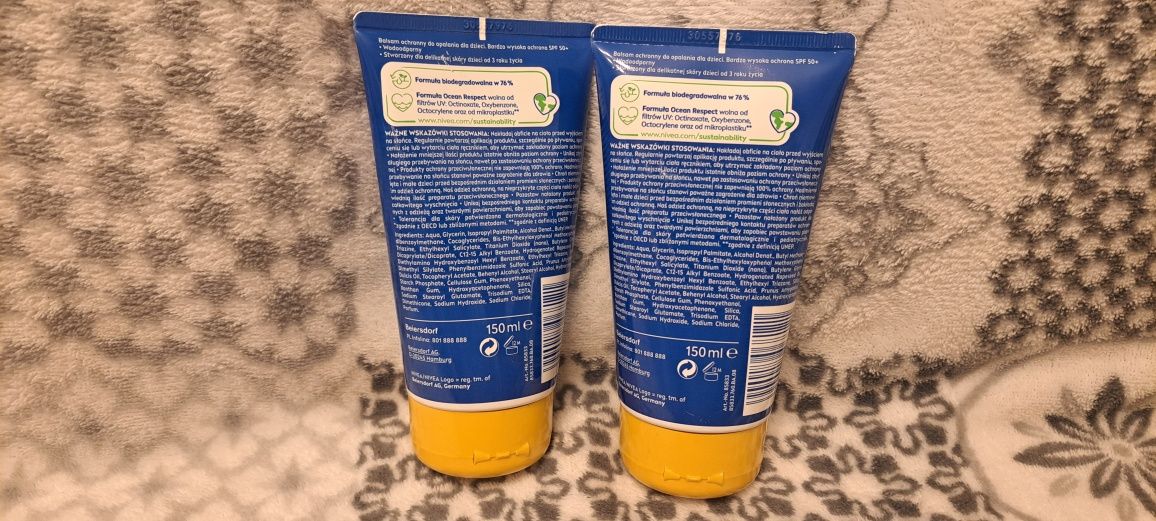 Nowy Balsam do Opalania dla dzieci Nivea Sun Ultra 150ml