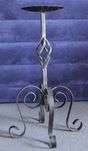 Metalowy świecznik ręcznie robiony 60cm