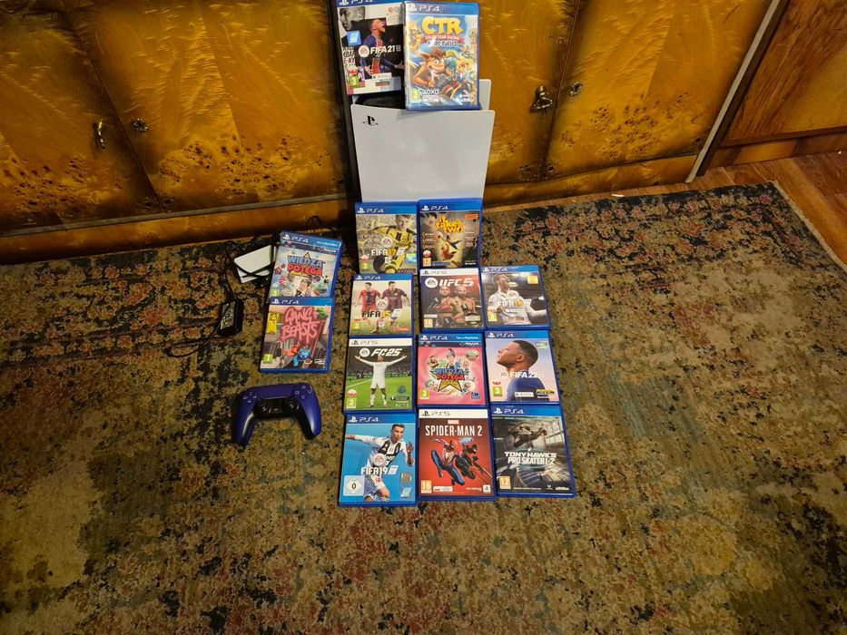 Ps5 duzo gier 1tb