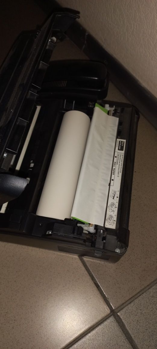 Факс телефон Panasonic KX-FT912UA + рулон бумаги