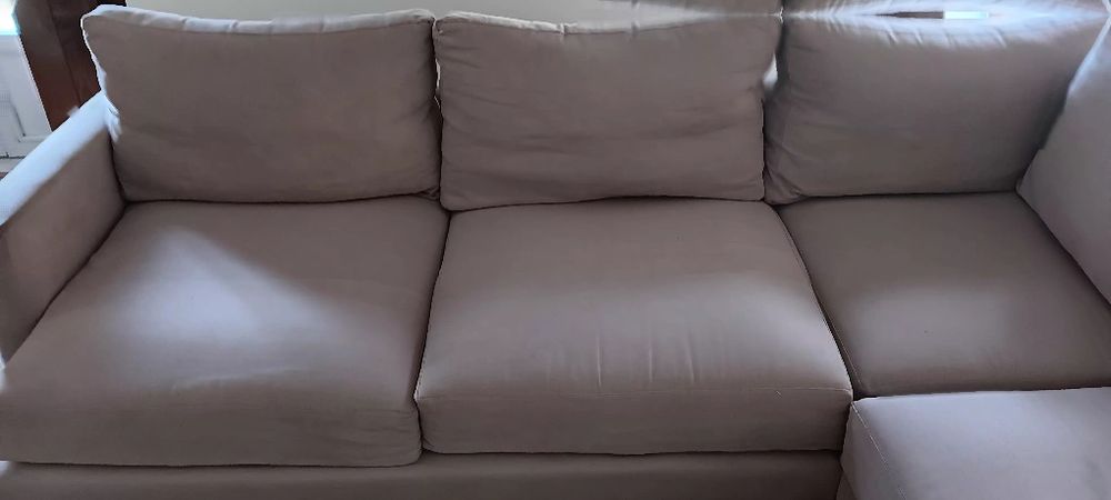 Sofá com chese long