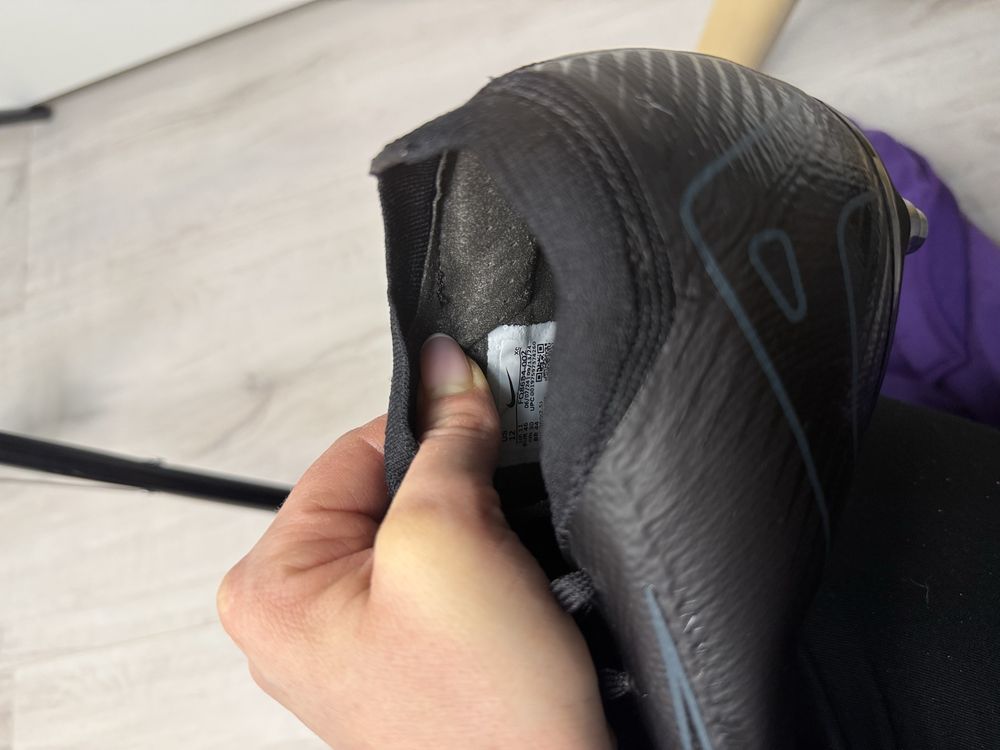 Бутси Nike  ZM SUPERFLY 10 ACAD FG/MG BLACK FQ1456-002