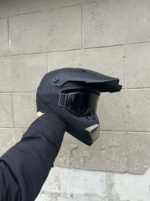 Мотошолом, шлем для мотоцикла, мотоекіп, шолом, кроссовий, кросовий