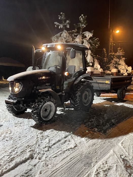 Ciagnik  Lovol M504 PRO wersja 4 cylindrowa bez DPF plus przyczepa