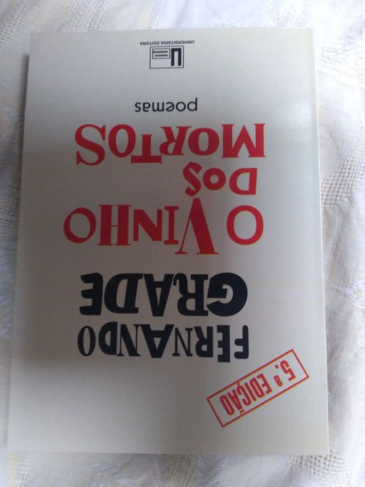 O Vinho dos Mortos, de Fernando Grade, novo