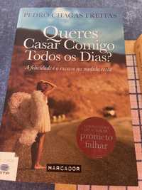 Livro “queres casar comigo todos os dias?”