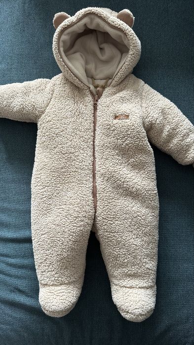 Зимовий хутряний комбінезон MagBaby Teddy, 74 розмір