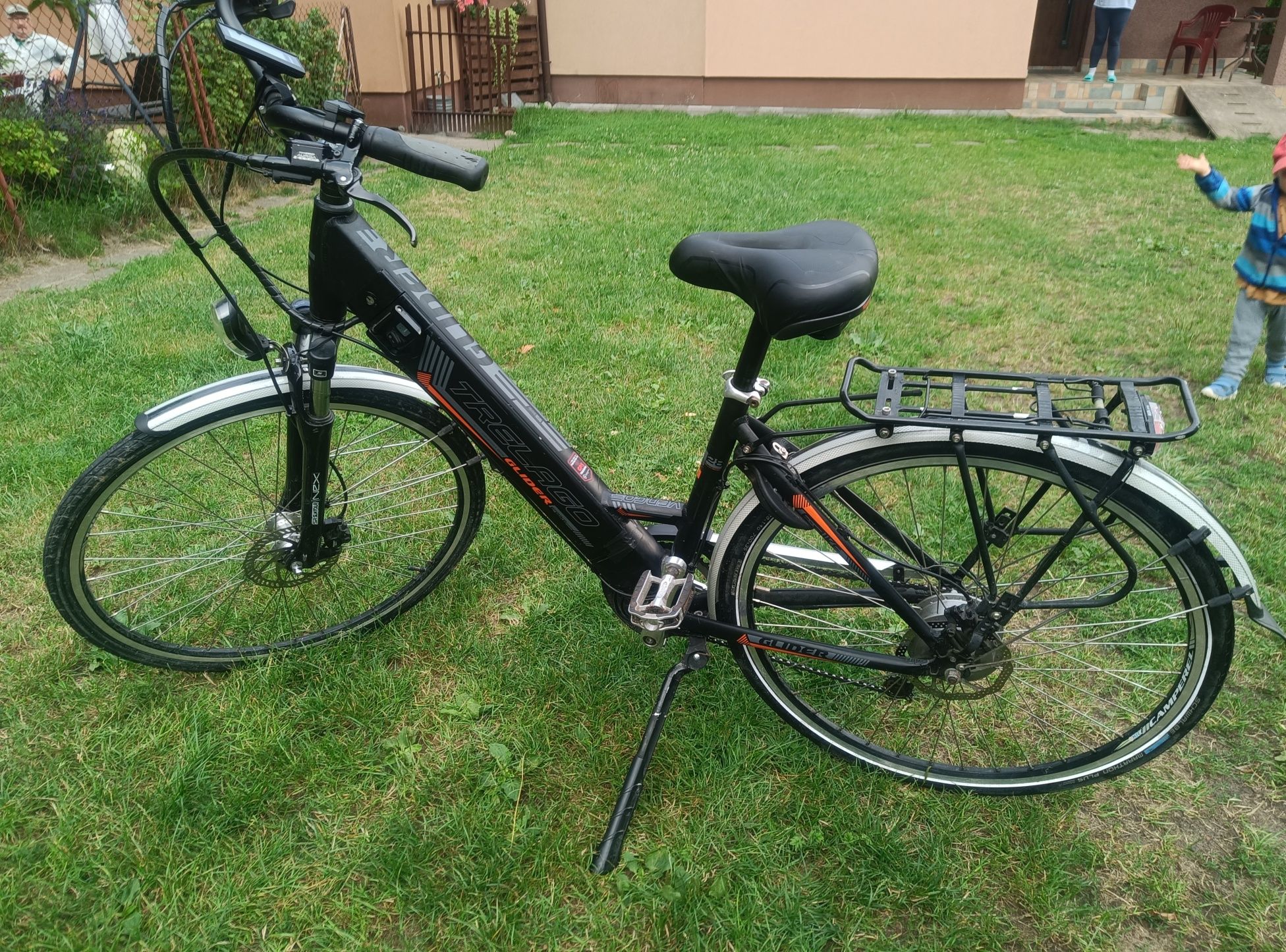 Rower elektryczny Trelago Glider.  Bateria po regeneracji.