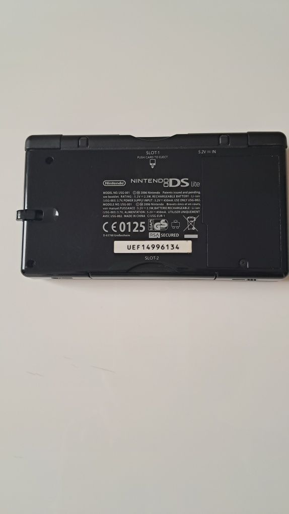 DS lite czarny bez ładowarki