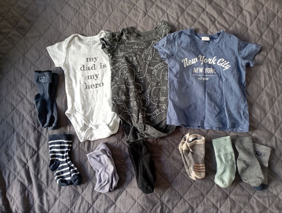 Odzież dla chłopca rozmiar 74