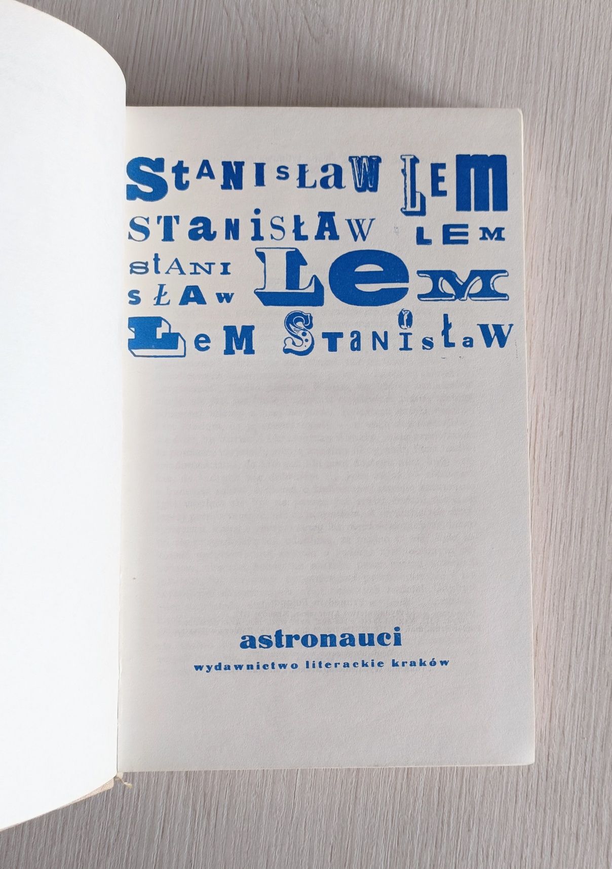 Astronauci Stanisław Lem