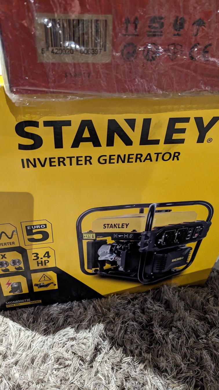 Stanley agregat prądotwórczy inverter SIG 200-1  generator